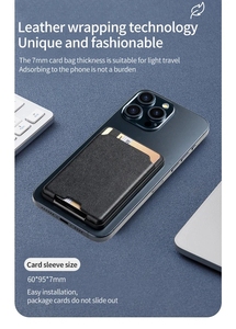 <span class=keywords><strong>ก</strong></span>ระเป๋าใส่บัตรหนังแม่เหล็<span class=keywords><strong>ก</strong></span>พร้อมที่วางเงินแม่เหล็<span class=keywords><strong>ก</strong></span>สำหรับใส่เหรียญและบัตรสำหรับผู้ชาย - Product Image 6