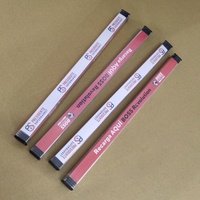 Banda Transportadora para Caja de Supermercado, Divisor de Plástico Rojo, Tamaño 25 x 25 mm, Longitud 406 mm, Modelo General