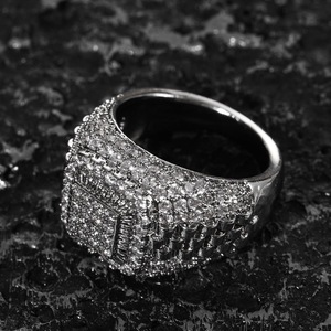 Anillo Ancho para Hombre, Estilo Hip Hop <span class=keywords><strong>Rock</strong></span>, con Circonitas Sintéticas, Diseño Vintage, Ideal para Regalo - Product Image 6