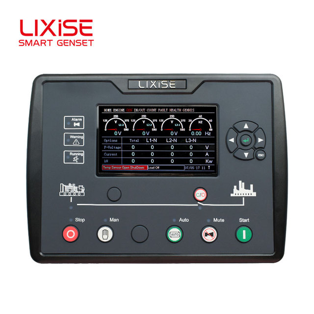 High-quality Controller LIXISE Generator Controller LXC6510 Color Screen Controller 1 Year Warranty