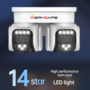 Werysafe icam365 4G Wifi 8MP 4K không dây ngoài trời ống kính kép nhà cảm biến chuyển động an ninh CCTV <span class=keywords><strong>IP</strong></span> máy ảnh - Product Image 5