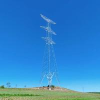 Tour de Transmission de puissance de haute qualité tour en acier électrique tour de Transmission de pylône en treillis d'acier Angualr