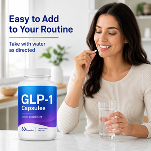 Offre Spéciale : Capsules de Supplément GLP-1 – Antioxydant, Brûleur de Graisse, Extrait de Chouhan, Eriocitrine, Thé Vert Bio, Sans Gluten - Product Image 5