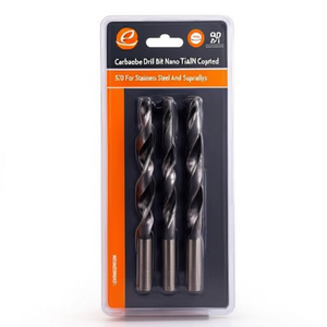 Foret en carbure revêtu de Nano TiAlN 5xD pour l'acier inoxydable et les superalliages - Product Image 2