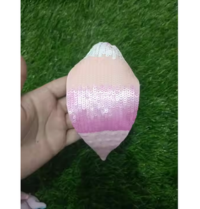 Accessoire de bandeau de perles de rocaille en forme de turban à la mode de couleur rouge pour femmes accessoire de cheveux en tissu de velours uni tressé - Product Image 5