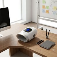 Masseur de main intelligent électrique vibrant sans fil chauffant à compression d'air portable pour l'arthrite des doigts avec chaleur Corée