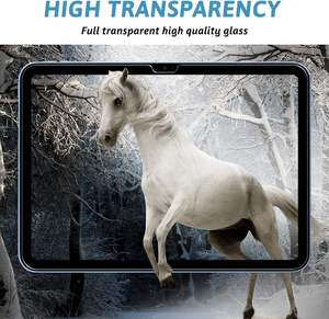 Protector de Pantalla 2.5D de Vidrio Templado Transparente para iPad 10.ª Generación A16 9.ª 8.ª 7.ª 9H, Película Antirrayas sin Burbujas - Product Image 5