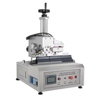 Machine de scellage thermique horizontale semi-électrique à haute efficacité pour le scellage de tubes, bouteilles et feuilles d'emballage en plastique pour boissons, garantie 1 an