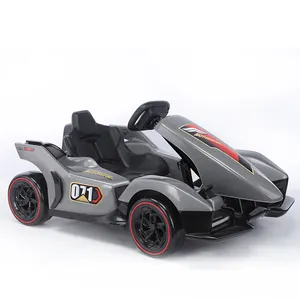 DLS-X2 Battery Operated 24V Ride on Car Go Kart Cool Design Remote Control Electric Toy Cars for kids