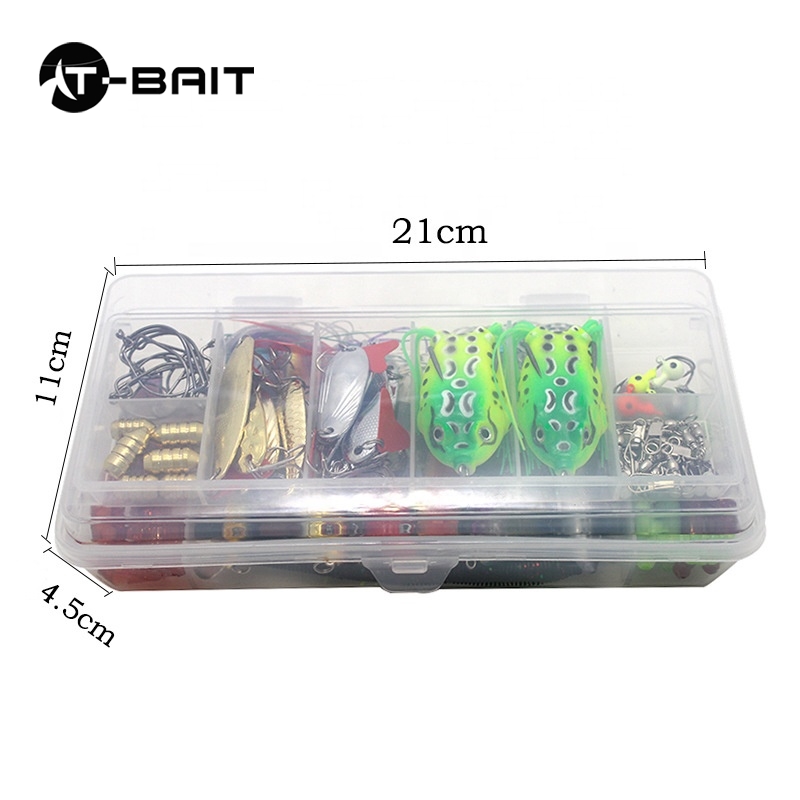 30 Style SKU 102 Pcs Saltwater Freshwater Artificial Crankbait Minnow  Popper Vib Hard and Soft Fishing Lure Set Bait Kit| Alibaba.com