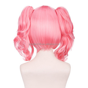 Parrucca Cosplay Realistica del Personaggio Principale Saint Da, Ispirata al Personaggio Umano Spirit Fox X Servant SS - Parrucca Anime con Teschio - Product Image 3