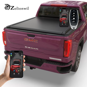 Zolionwil 4x4 – Cache-benne électrique rétractable pour <span class=keywords><strong>GMC</strong></span> <span class=keywords><strong>Sierra</strong></span> 1500 2500 AT4 (modèles 2022, 2023, 2024, 2025) - Product Image 1