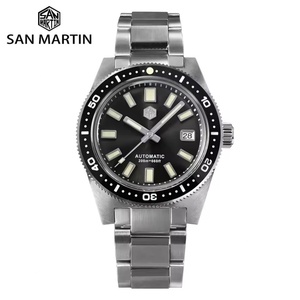 San Martin 41mm 62mas V4 Diver Mens <b>Watch</b> NH35 Automatic <b>Mechanical</b> <b>Watches</b> Sapphire Glass Date Window 200m Waterproof Luminous - Product Image 1