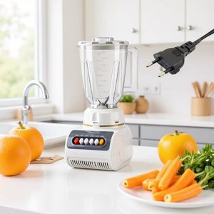 <b>Electric</b> Blender 450W 5-Speed Tilt-Head Design With Pouring Shield For Household Use - Product Image 1