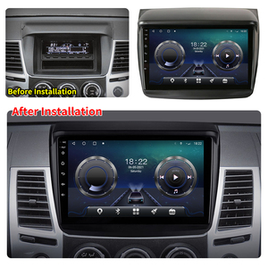 Navegación de coche Krando de 9 "para Mitsubishi Pajero Sport 2 <span class=keywords><strong>2008</strong></span> - 2016 <span class=keywords><strong>L200</strong></span> Triton unidad principal inalámbrica Carplay pantalla táctil Android - Product Image 3