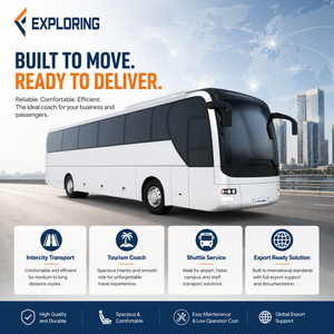 Reisebus für den Intercity-Personentransport, Tourismus, <span class=keywords><strong>Charter</strong></span>- und Flughafenshuttle-Service - Product Image 2