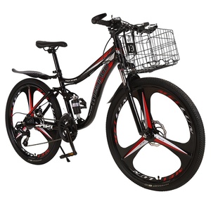 Biciclette da Montagna 26 Pollici con Doppio Ammortizzatore, Telaio in Acciaio al Carbonio, Doppi Freni a Disco, per Studenti e Adulti, Vendita all'Ingrosso - Product Image 3