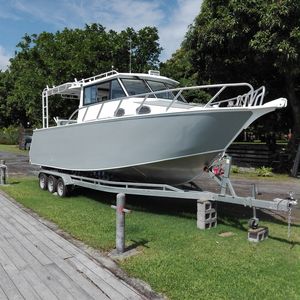 أسلوب حياة Allsea جودة <span class=keywords><strong>30</strong></span> قدم 9 متر من الألومنيوم التجديف القوي مع المقصورة - Product Image 2