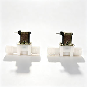 Plastic DC <b>12V</b> AC 220V Normally Closed Electric Magnetic Valve Water Control <b>Switch</b> Solenoid Valve - Product Image 3