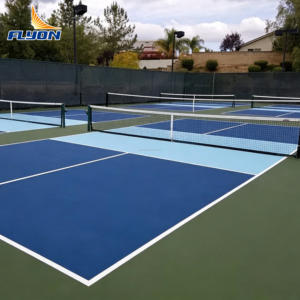 Système de terrain de tennis en PVC de taille standard personnalisé, respectueux de l'environnement, pour usage récréatif et professionnel en intérieur/extérieur - Product Image 5