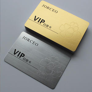 مخصصة رائعة الجودة محفورة بطاقات الأعمال المعدنية مخصصة الفولاذ المقاوم للصدأ لوحة في نمط فارغ هدية الحرفية التطبيق - Product Image 2