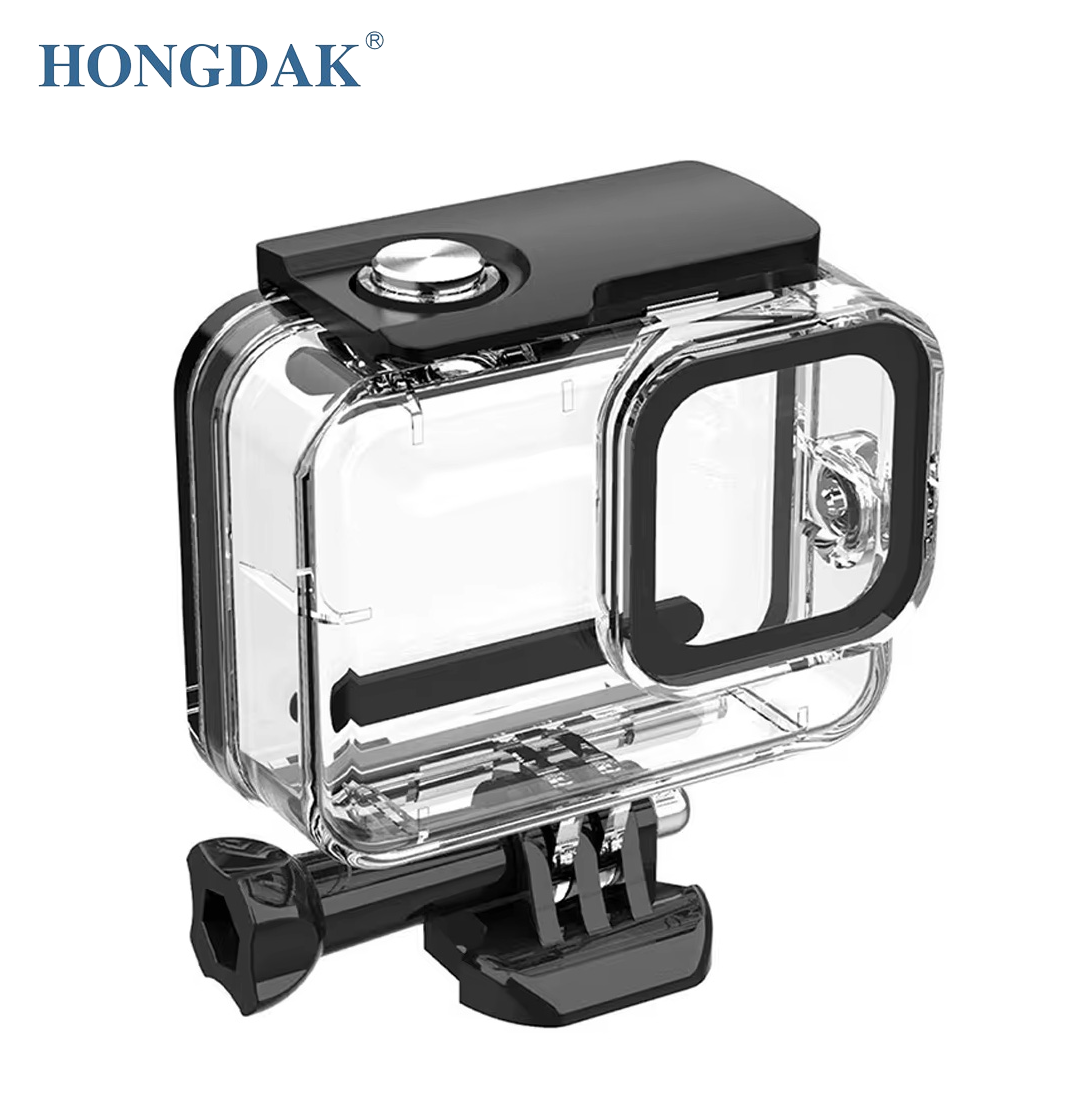 Waterproof Case for GoPro Hero 12 11 10 9 Underwater Diving Housing Cover With Dive Filter Action Camera Accessories