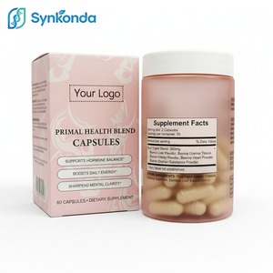 Cápsulas de Mezcla de Órganos de Res OEM Feminine Balance, Suplemento Dietético para Mujeres Adultas, Salud Hormonal, Energía, Resistencia, Claridad Diaria - Product Image 1
