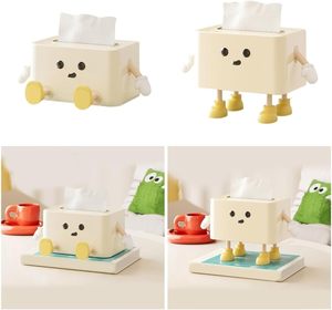 Custom Cute <b>Table</b> Bathroom Toilet <b>Plastic</b> Container Tissue Paper Box <b>Cover</b> - Product Image 2