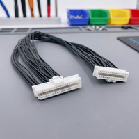 Maßgefertigte JST Dupont Hirose Molex FC 1.0 1.25 1.5 2.0 2.5mm Abstand 2/3/4/5/6/7/8/10 Steckverbinder Kabelbaum Kabelkonfektion