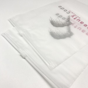 Tùy chỉnh quần áo trong suốt frosted hộp lưu trữ quần áo với dây kéo tái sử dụng frosted nhựa bag với in ấn LOGO - Product Image 6