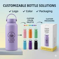 Mikenda – Tasse de voyage isotherme en acier inoxydable personnalisée avec poignée et couvercle, grande capacité, ouverture large – Vente en gros