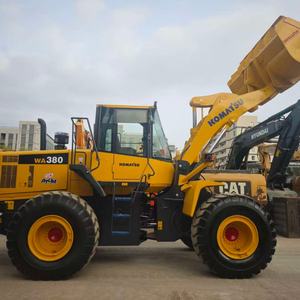 <span class=keywords><strong>Komatsu</strong></span> 380 व्हील लोडर मूल जापानी कोमात्सु वा380 फ्रंट लोडर सेकंड 5 टन निर्माण और भूकंप की मशीन - Product Image 4