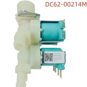 Valve d'entrée d'eau Samsung DC62-00214N en plastique durable pour lave-linge à chargement frontal - Product Image 3