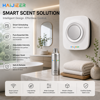 Diffuseur d'huiles essentielles sans eau 200 ml, nébuliseur mural et de table, machine d'aromathérapie pour bureau, hôtel, maison