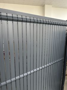 Kit de <span class=keywords><strong>occultation</strong></span> <span class=keywords><strong>en</strong></span> <span class=keywords><strong>PVC</strong></span> pour clôture, couleur anthracite, lattes verticales 3D, panneaux de jardin <span class=keywords><strong>rigides</strong></span>, lattes d'intimité, cadre métallique de 6 pieds - Product Image 4