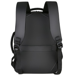 Men's Large Capacity USB Business Backpack Simple Double Shoulder Laptop <b>Bag</b> with Oxford Material - Product Image 4