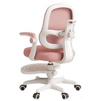 Chaise de correction de posture intelligente pour enfants avec pédale ergonomique pour l'étude et l'écriture, chaise pour enfants avec dossier réglable