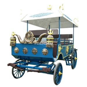 Charrette de chevaux électrique pour visites touristiques, charrette de chevaux de mariage à vendre - Product Image 3