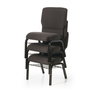 Fabrika kilise minber sandalyeler istiflenebilir mavi yastıklı kilise oditoryum sandalyesi Metal istifleme Pastor için kilise sandalyeleri - Product Image 5