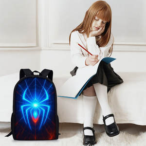 Mochila Escolar 3D <span class=keywords><strong>de</strong></span> Dibujos Animados con Diseño <span class=keywords><strong>de</strong></span> Araña Azul para Niños y Niñas, Ideal para Impresión por Sublimación - Product Image 5