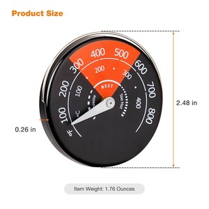 <span class=keywords><strong>Thermomètre</strong></span> <span class=keywords><strong>magnétique</strong></span> en métal <span class=keywords><strong>pour</strong></span> <span class=keywords><strong>poêle</strong></span>, <span class=keywords><strong>thermomètre</strong></span> de surface <span class=keywords><strong>pour</strong></span> <span class=keywords><strong>poêle</strong></span> <span class=keywords><strong>à</strong></span> <span class=keywords><strong>bois</strong></span>, gaz, granulés, avec grand affichage - Product Image 4