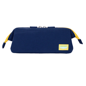 Custom Cartoon Printed <b>Logo</b> Pencil Case – Large Capacity Zipper Canvas Pencil Box for Girls & Boys, School Stationery Organizer - Product Image 1