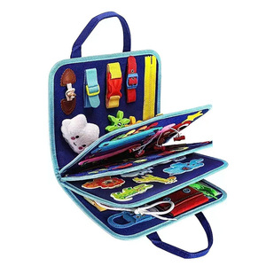 Tavola Sensoriale in Feltro 2026 di Tendenza per Bambini: Giocattoli Montessori di Apprendimento Sensoriale con Attività Educative - Product Image 1