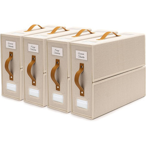 Organizador Plegable para Juego de Sábanas (Tamaño Queen o King), Fundas de Edredón y Almohadas, Organizador de Almacenamiento para Ropa de Cama - Product Image 1