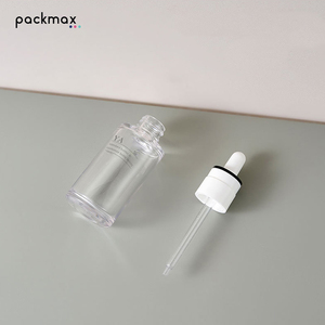 High transparency PET thick wall <b>dropper</b> <b>bottles</b> 20ml/30ml/50ml-empty refillable for serum, essence & essential oil - Product Image 2