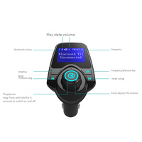 Prix usine universel double sortie Usb voiture Fm émetteur stéréo musique jouant voiture lecteur Mp3