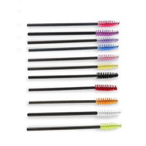 Brosse à cils et sourcils jetable à manche solide et flexible du fabricant, brosse de nettoyage personnalisée pour cils et sourcils - Product Image 2