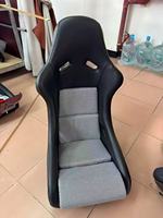 Siège baquet Recaro standard avec dossier en fibre de verre, production sur mesure, adapté aux voitures classiques et modernes
