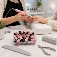 Kit d'outils de ponçage et de meulage pour nail art, vente chaude en usine