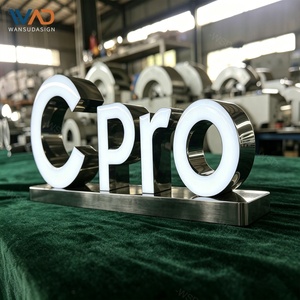 Letrero LED Personalizado para Tienda, Letrero 3D Iluminado <span class=keywords><strong>con</strong></span> Letras de Canal Estándar, Letrero Comercial para Tienda o Negocio - Product Image 6